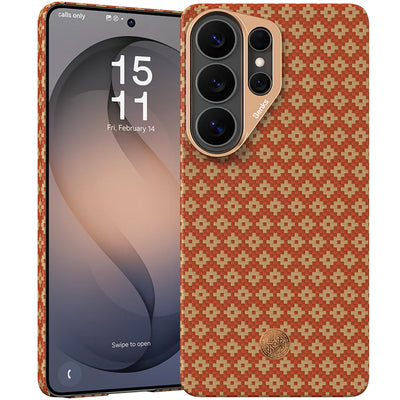 Husa Benks Magnetic Armor Air Armor Grid Kevlar Metal Frame 600D (C.k.fl.sa.gd.a050) pentru Samsung Galaxy S26 Ultra Por