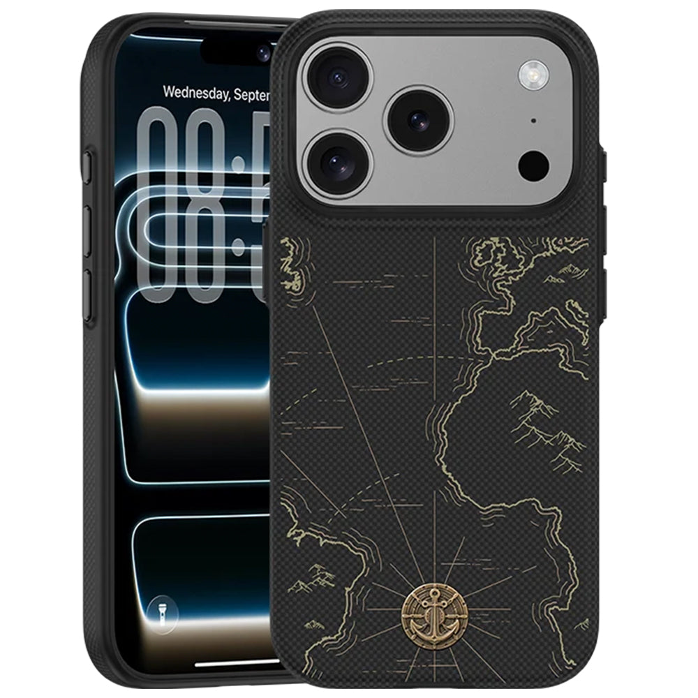 Husa Benks Magnetic Armor Edge X1 Air Navigator Kevlar Metal Frame (C.k.fl.ap.sj.0069) pentru iPhone 18 Pro/17 Pro