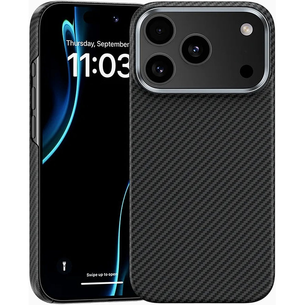 Husa Benks Magnetic Armor Air Kevlar Metal Frame 600D (C.k.fl.ap.bk.a073) pentru iPhone 18 Pro Max/17 Pro Max