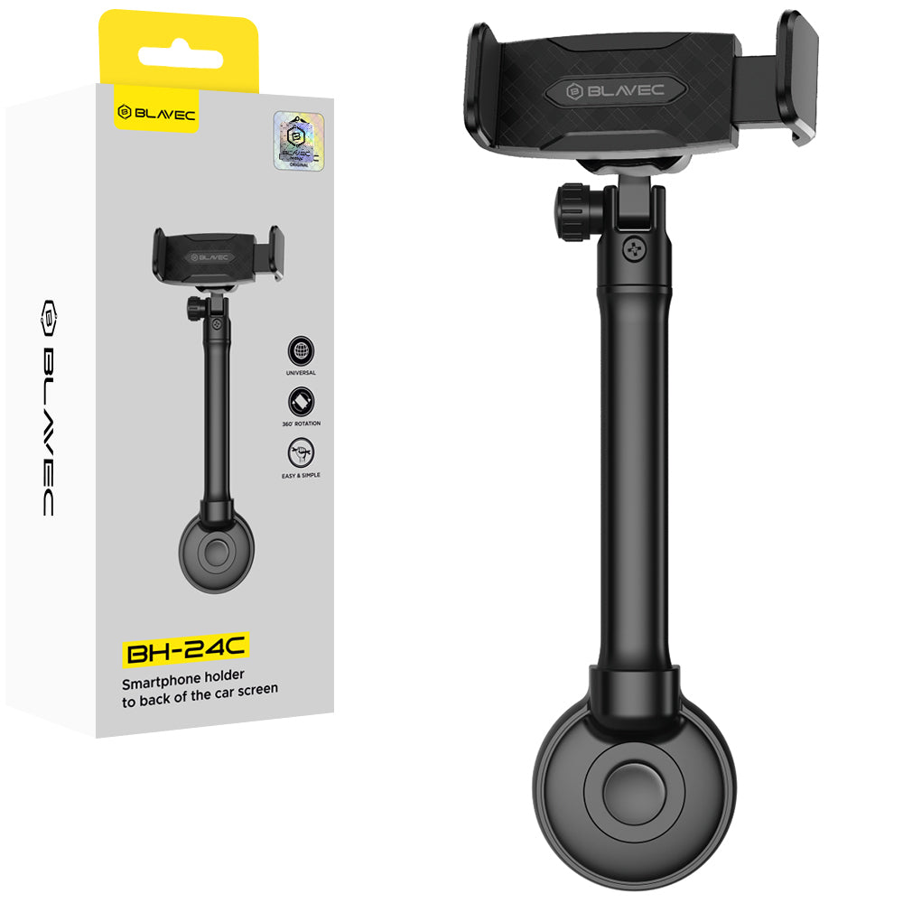 Suport auto Blavec To The Back Of The Screen/Dashboard (Bh24c-bsb) Negru