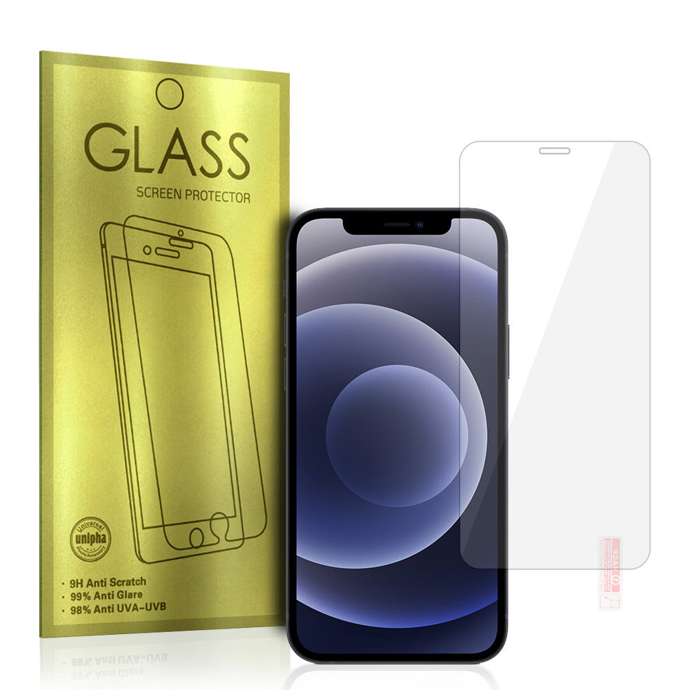 Folie sticla Auriu pentru iPhone 12 Mini
