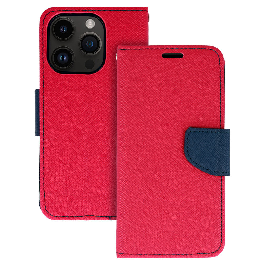 Husa Fancy pentru iPhone 12/12 Pro Roz-navy