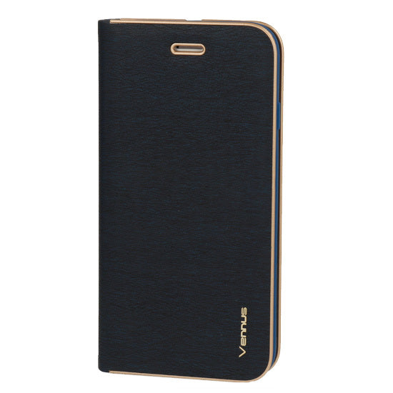 Husa Vennus Book cu Frame pentru iPhone 12 Pro Max Navy