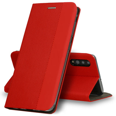 Husa Vennus Sensitive Book pentru Samsung Galaxy S20 Ultra Rosu