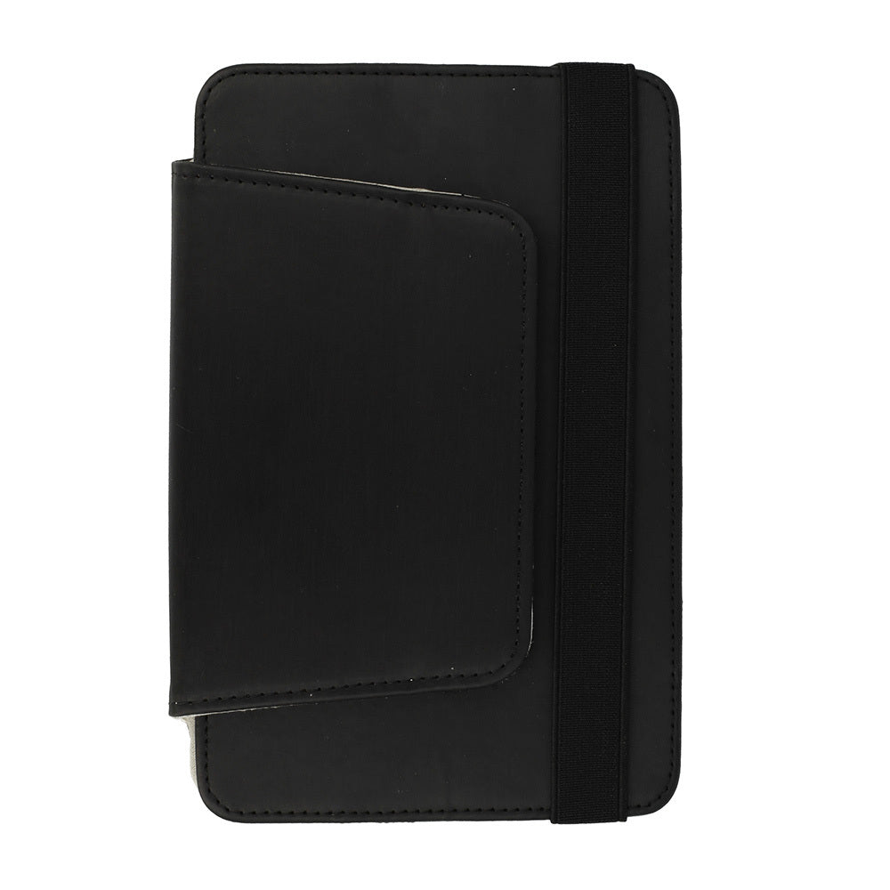 Husa Universal Book NEO pentru tableta 7" Design 1 Negru