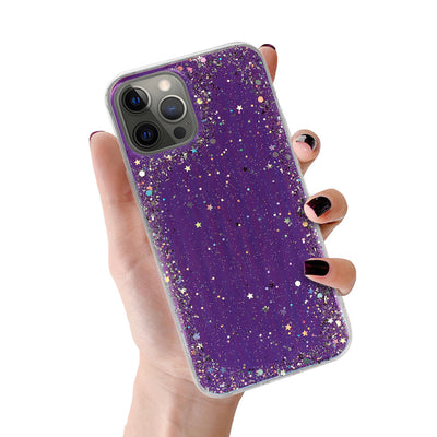 Husa Brilliant Transparent pentru iPhone 12 Pro Max Mov