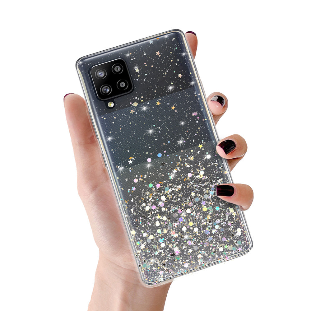 Husa Brilliant Transparent pentru Samsung Galaxy A42 5G Transparent