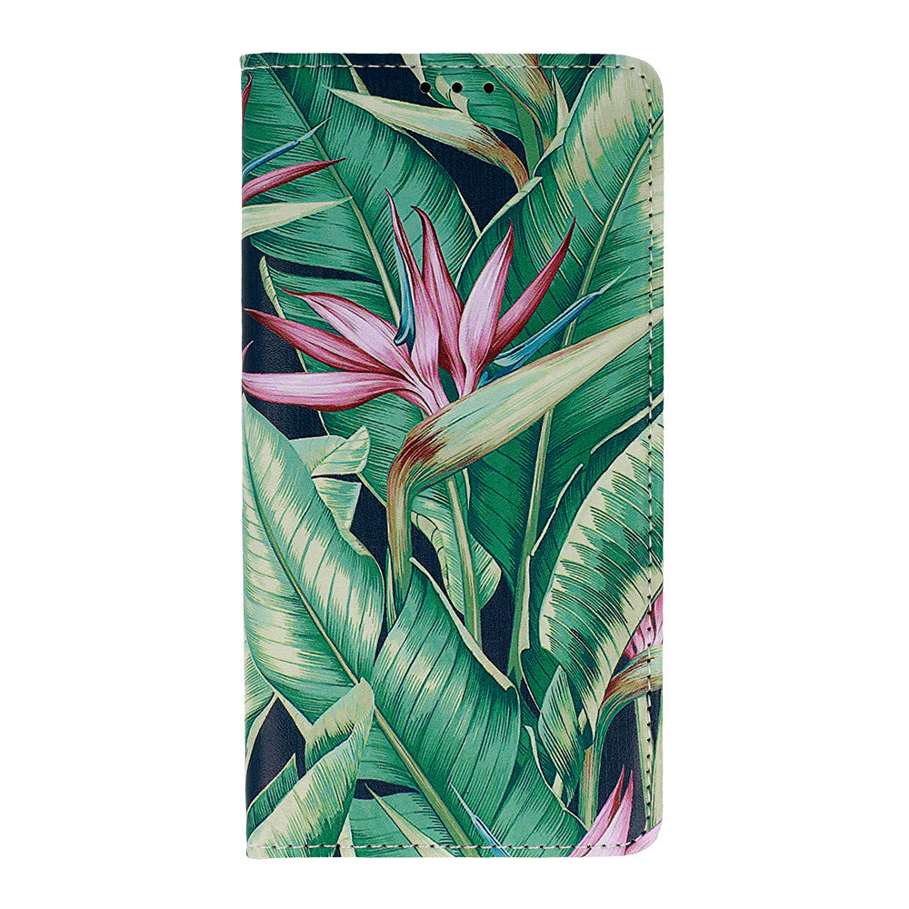 Husa Smart Book Flower pentru iPhone 12/12 Pro Design 4