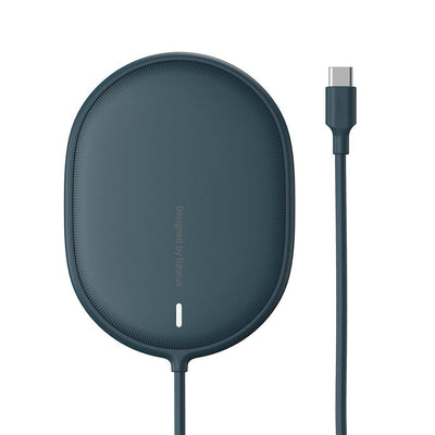 Cablu Baseus Induction Incarcator Magnetic deschis iPhone 12 cu Type C Albastru