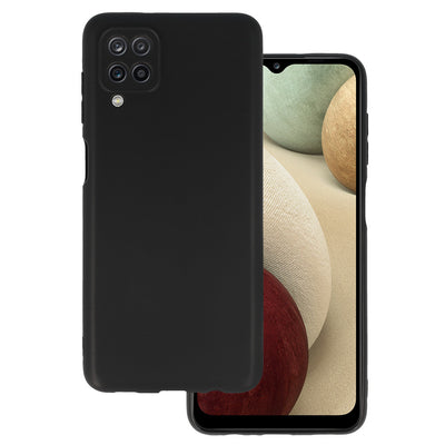 Husa Back Matt pentru Samsung Galaxy A12 Negru