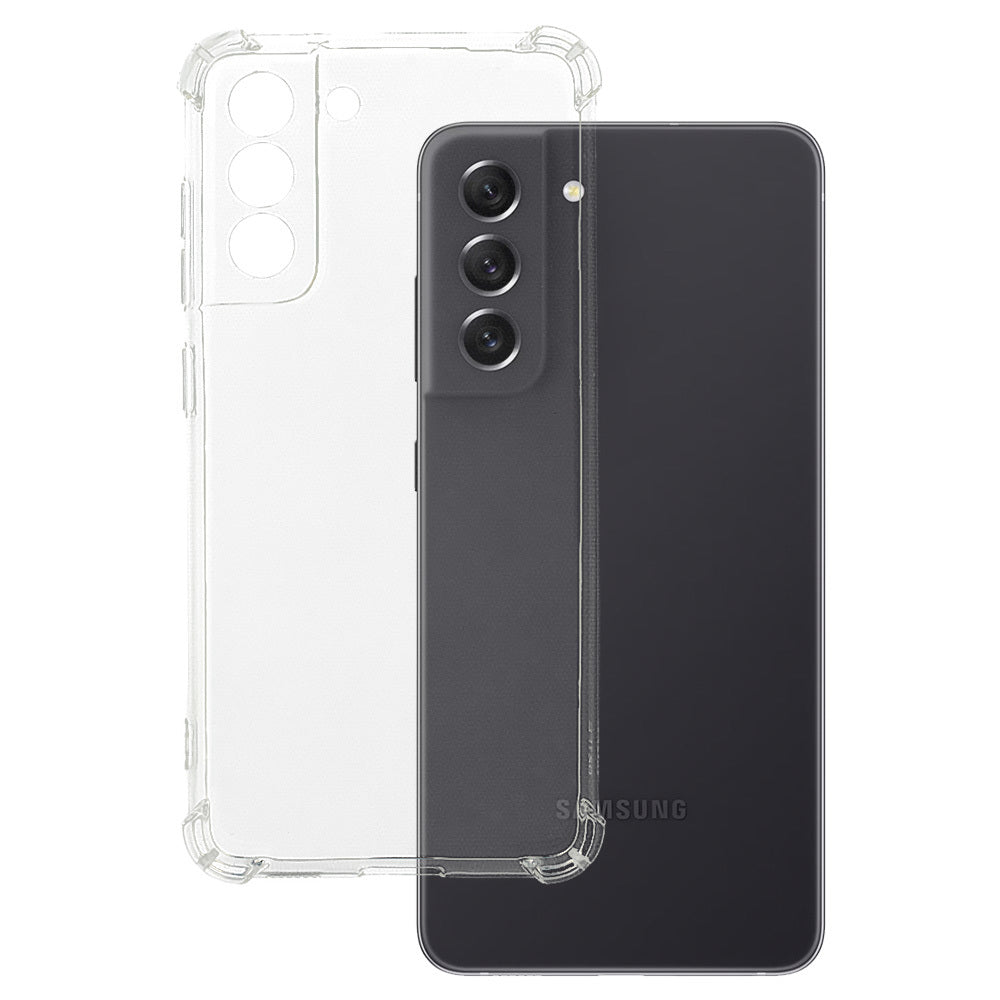 Husa Clin antisoc 1,5mm pentru Samsung Galaxy S21 FE Transparent