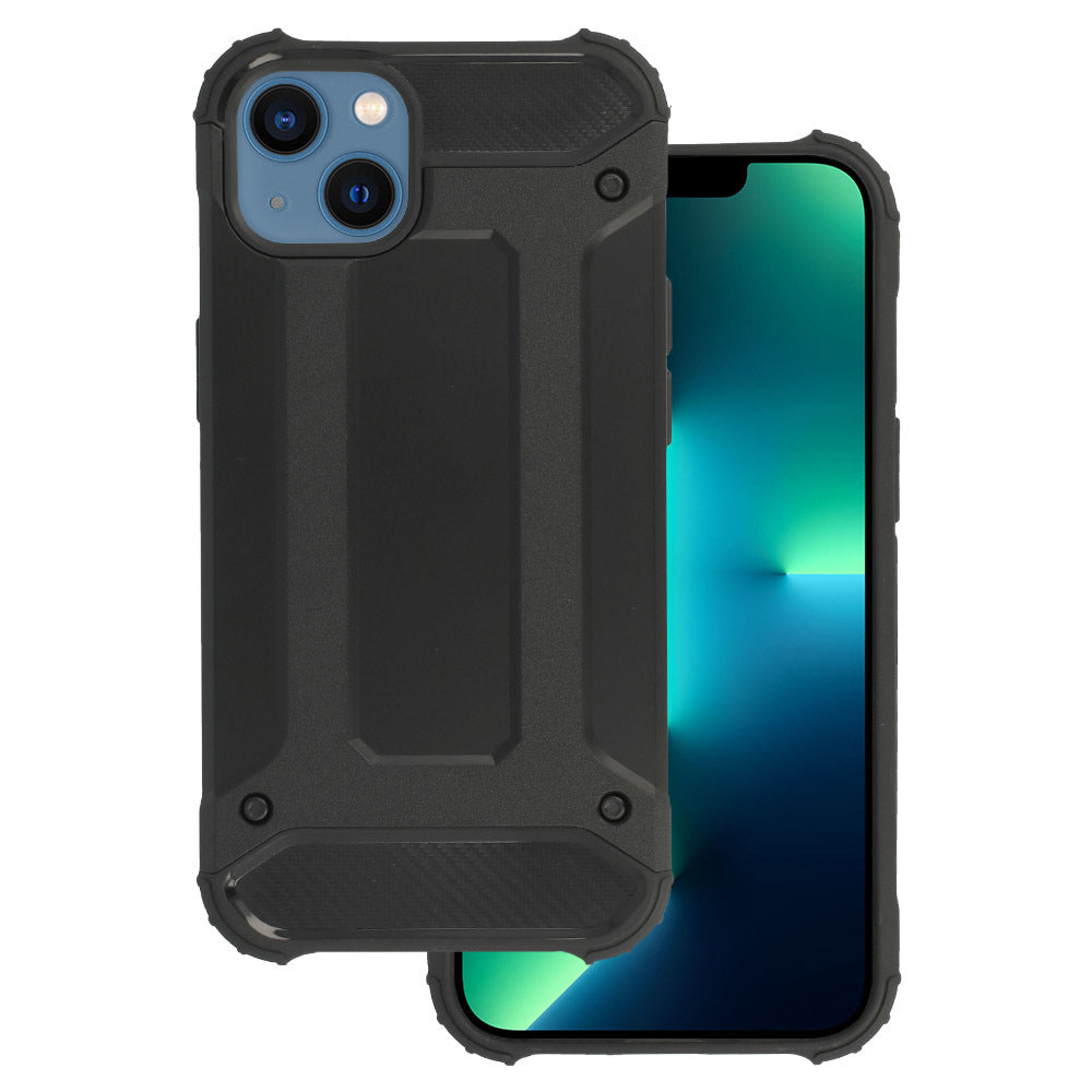 Husa Armor Carbon pentru iPhone 13 Negru