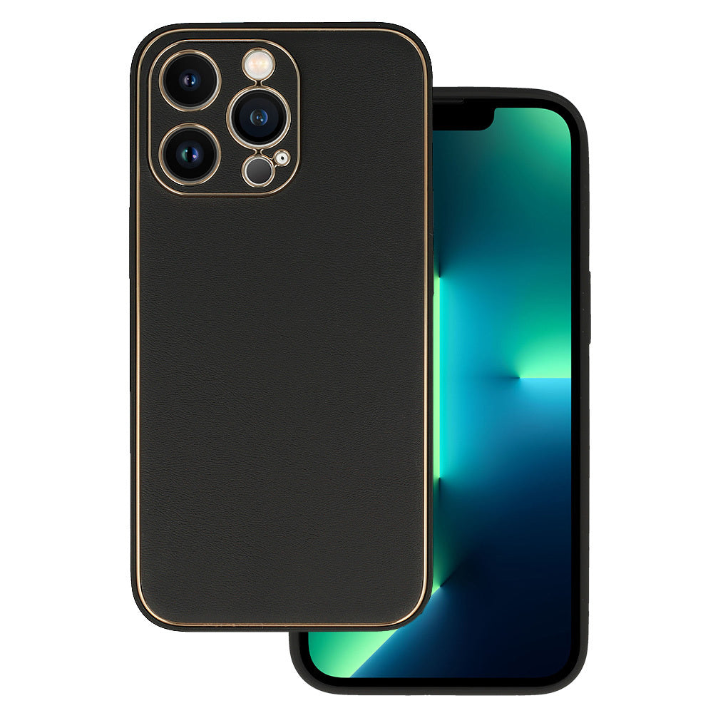 Husa TEL Protect Luxury pentru iPhone 13 Pro Max Negru