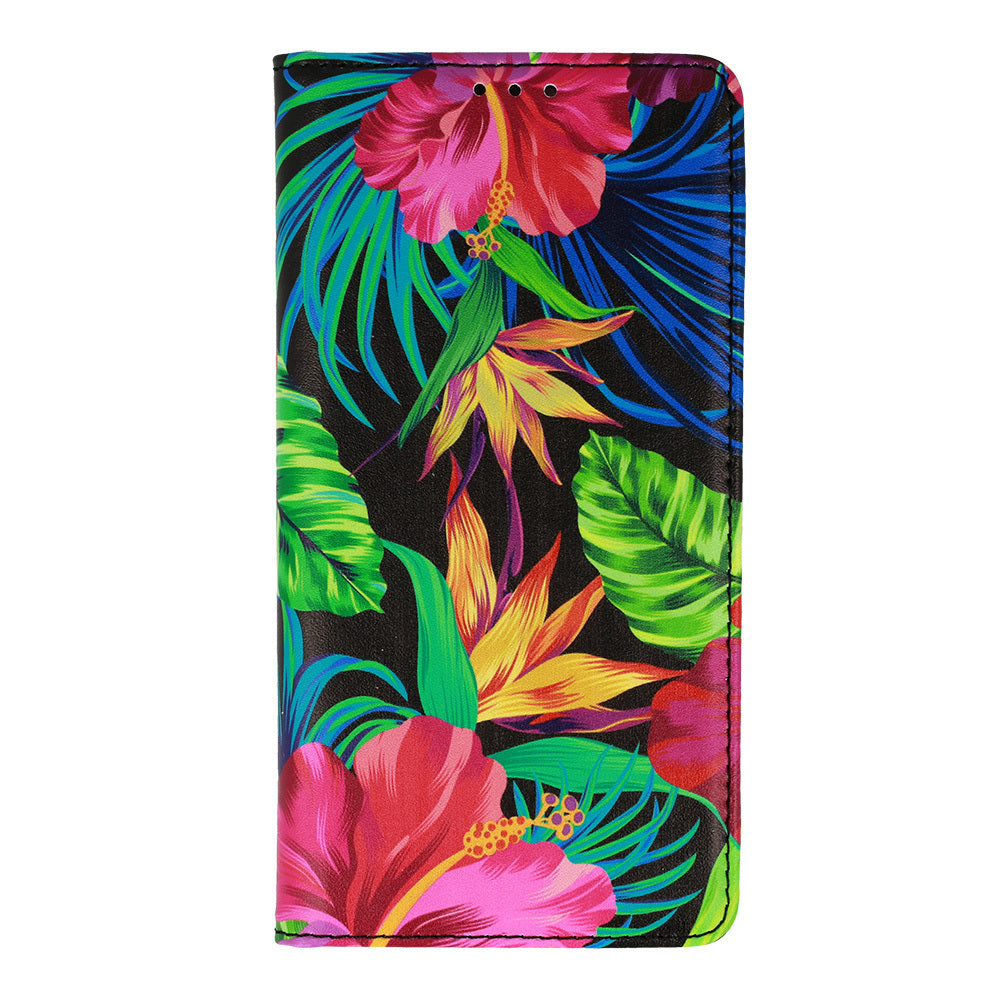 Husa Smart Book Flower pentru iPhone 13 Pro Design 2