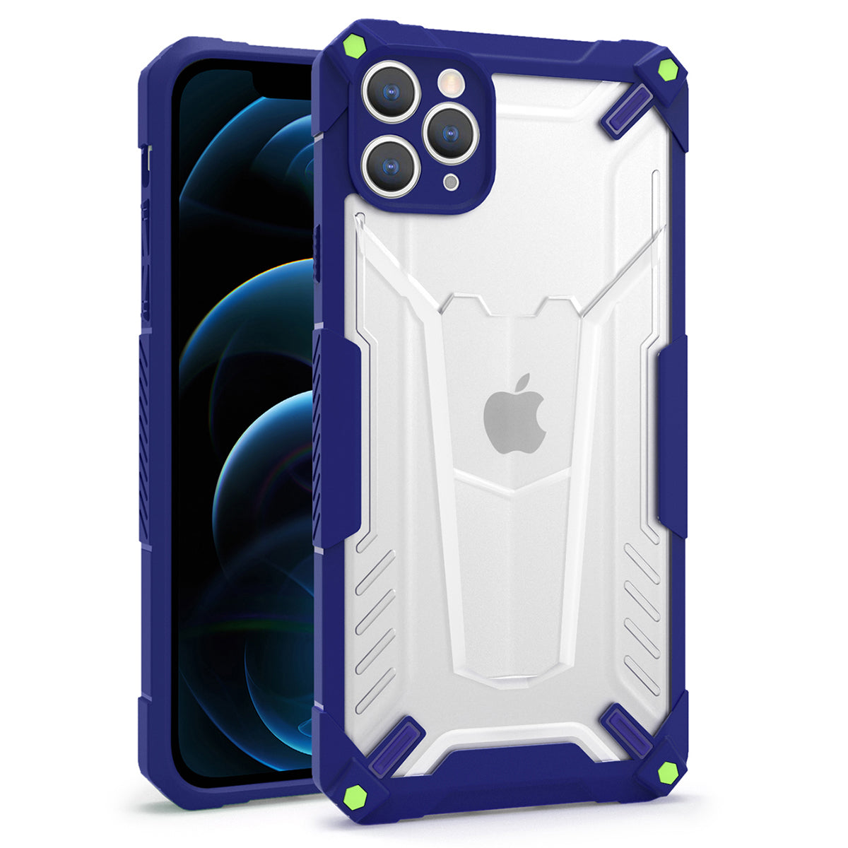 Husa Tel Protect Hybrid pentru iPhone 13 Pro Navy