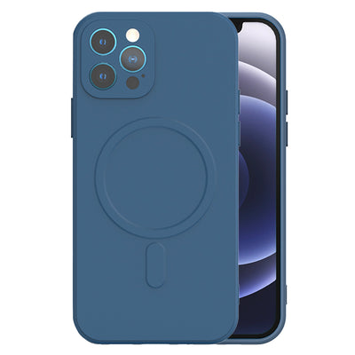Husa TEL Protect Magsilicone pentru iPhone 13 Pro Navy
