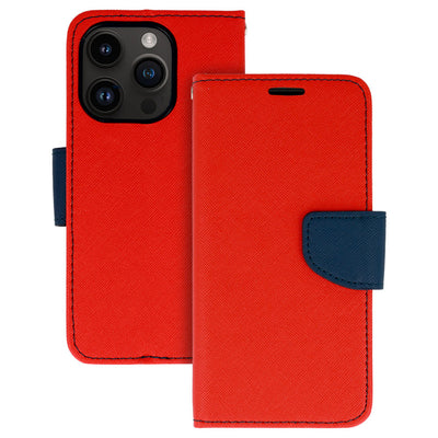 Husa Fancy pentru Samsung Galaxy S22 Plus Rosu-navy