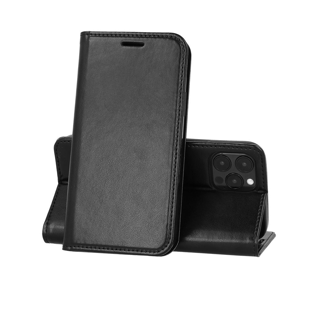 Husa Magnet Elite Book pentru iPhone 13 Pro Max Negru