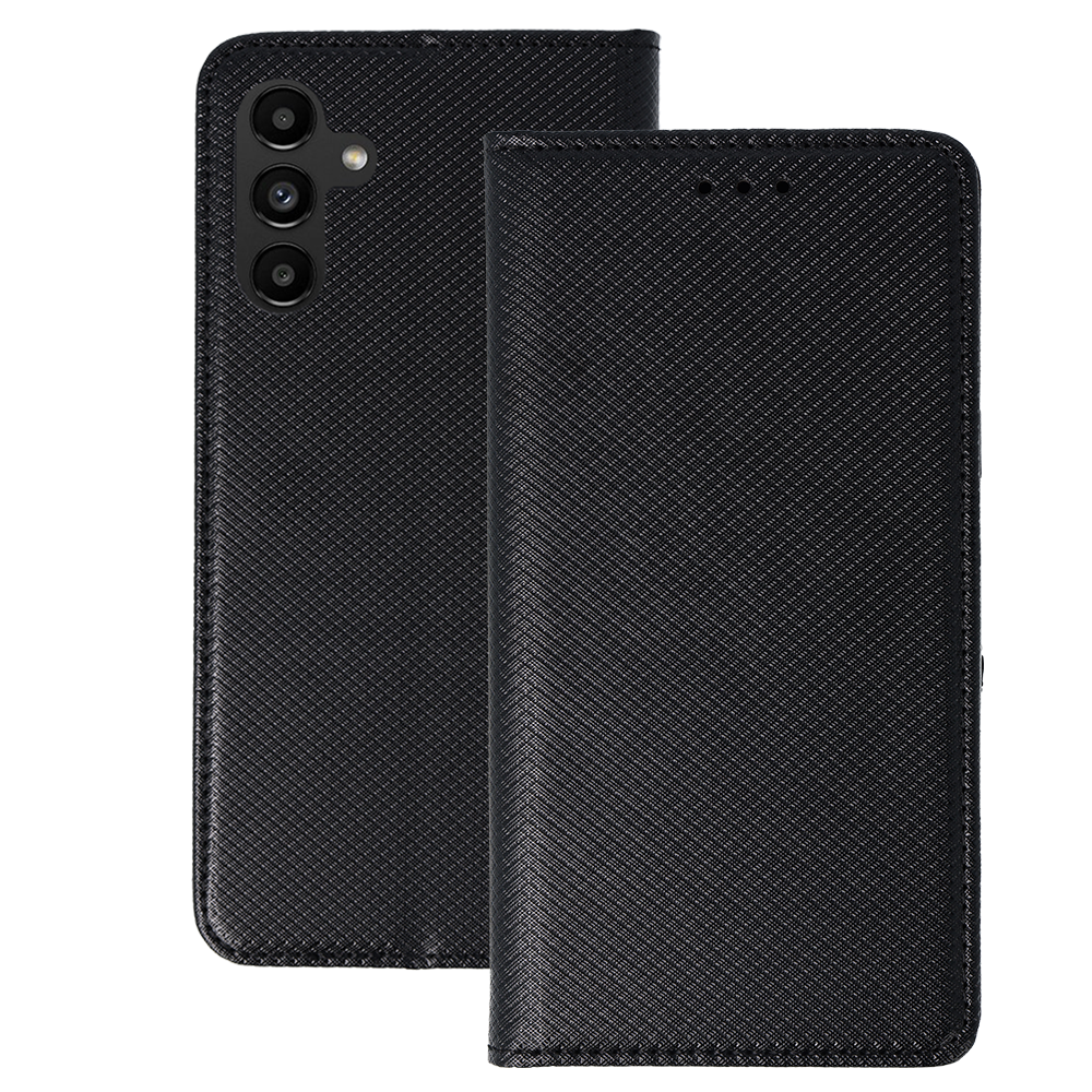 Husa Smart Book Magnet pentru Samsung Galaxy A13 5G/A04s Negru