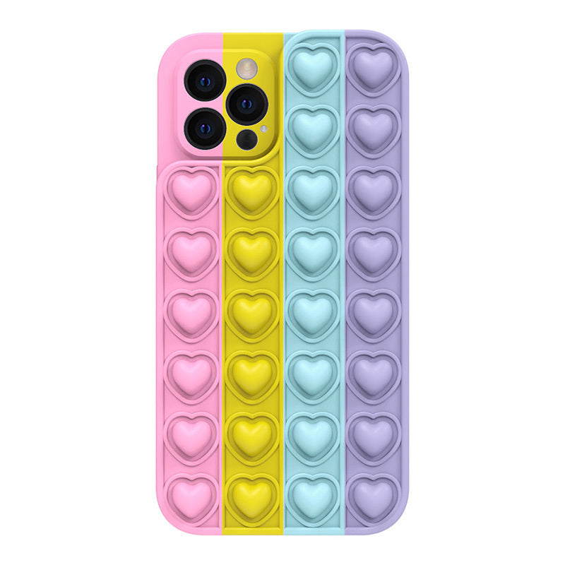 Husa Heart Pop It pentru iPhone 13 Pro Max Color 3