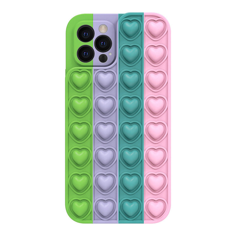 Husa Heart Pop It pentru iPhone 13 Pro Max Color 5