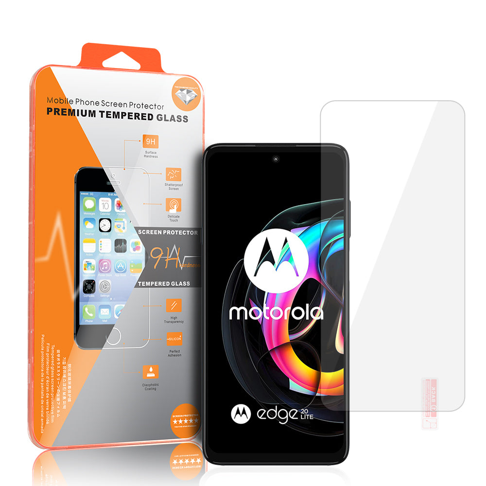 Folie sticla Portocaliu pentru Motorola Edge 20 Lite 5G