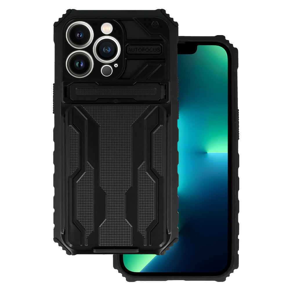 Husa Tel Protect Combo pentru iPhone 13 Pro Negru