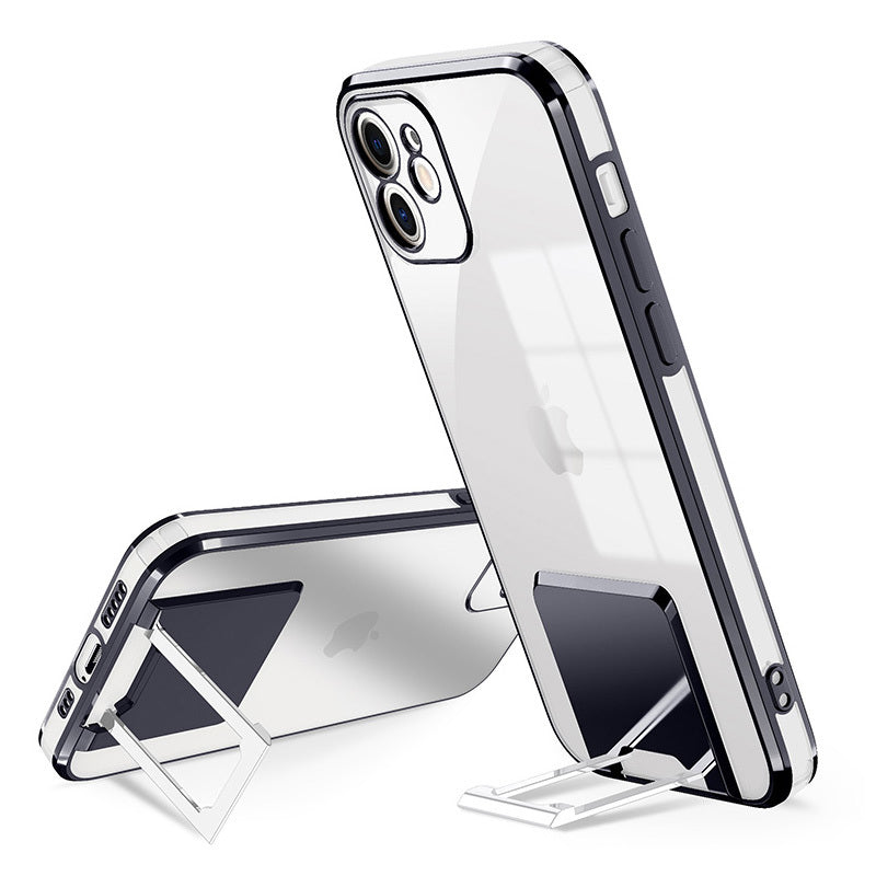 Husa Tel Protect Kickstand Luxury pentru iPhone 11 Pro Negru