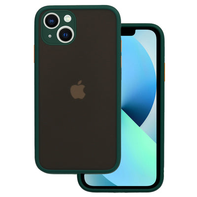 Husa Vennus Color Button Bumper pentru Samsung Galaxy S22 Plus Verde