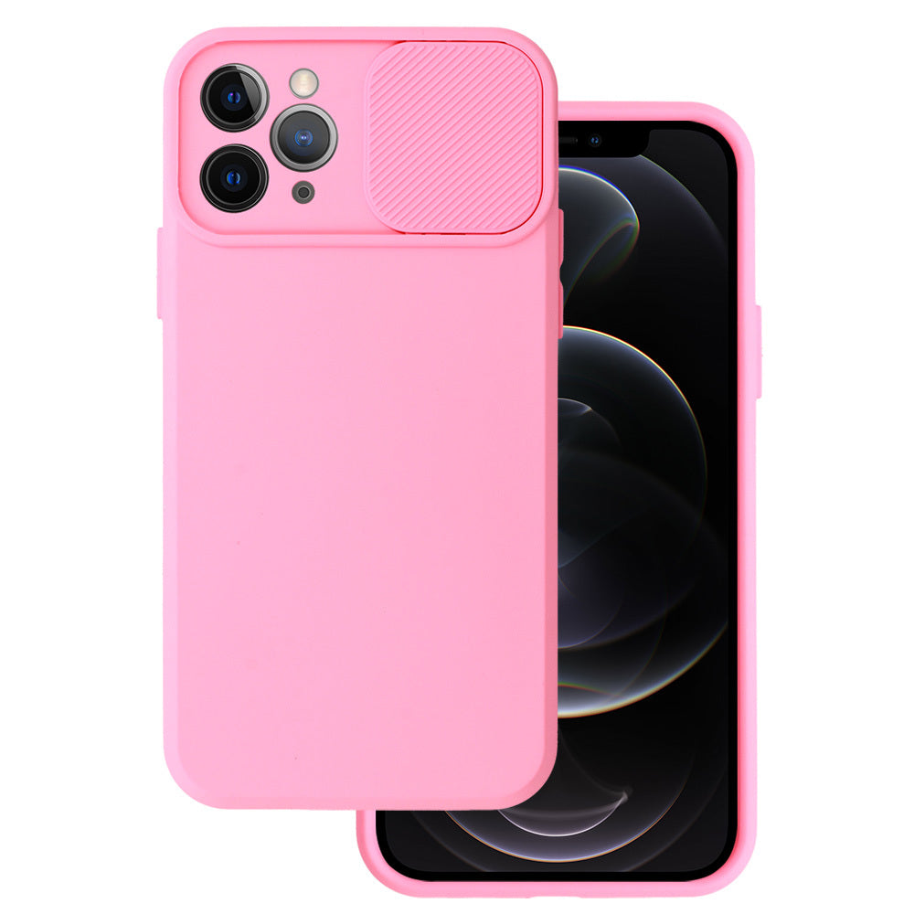 Husa Camshield Soft pentru iPhone 11 Pro Roz deschis