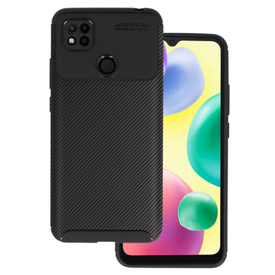 Husa Vennus Carbon Elite pentru Xiaomi Redmi 10A Negru