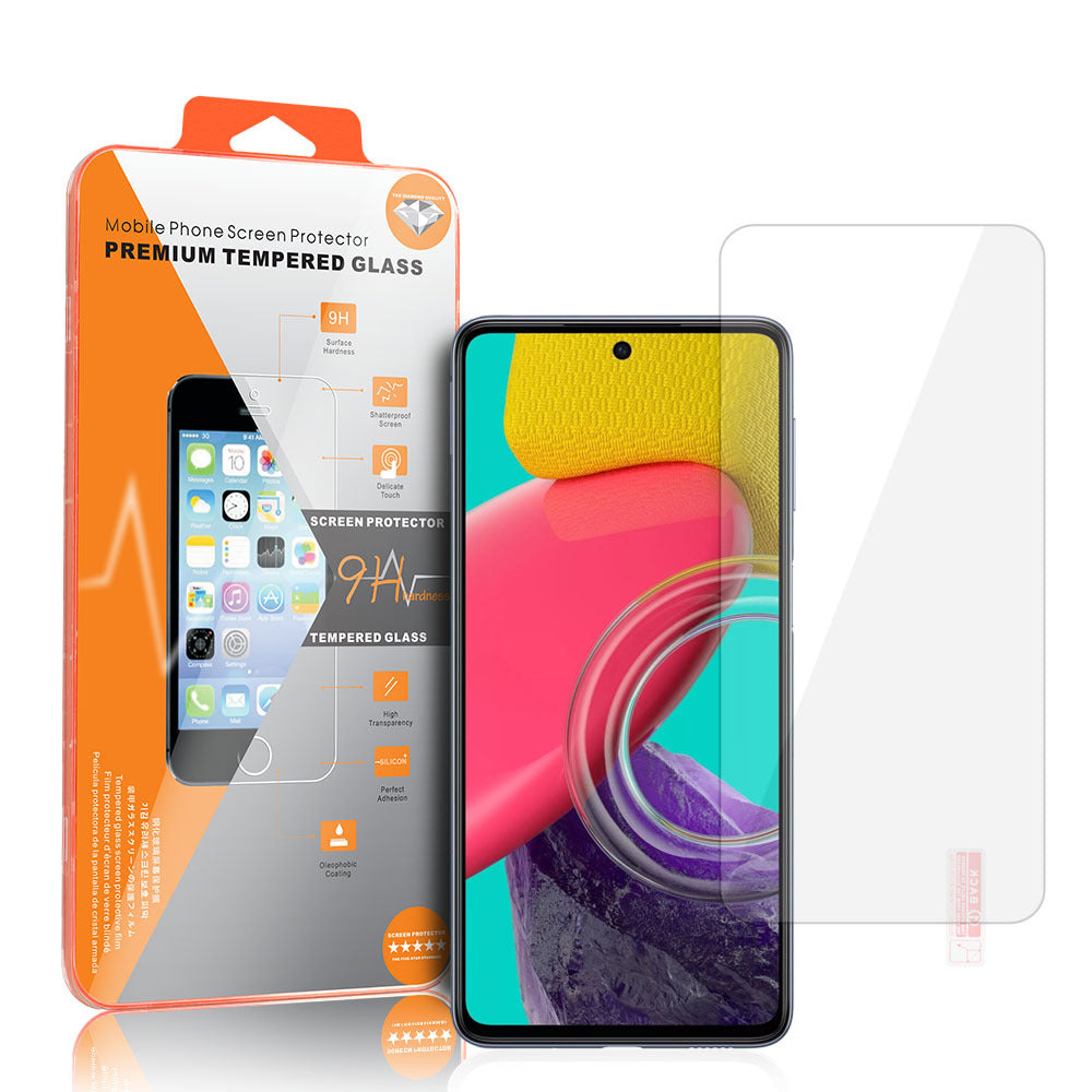 Folie sticla Portocaliu pentru Samsung Galaxy M53 5G