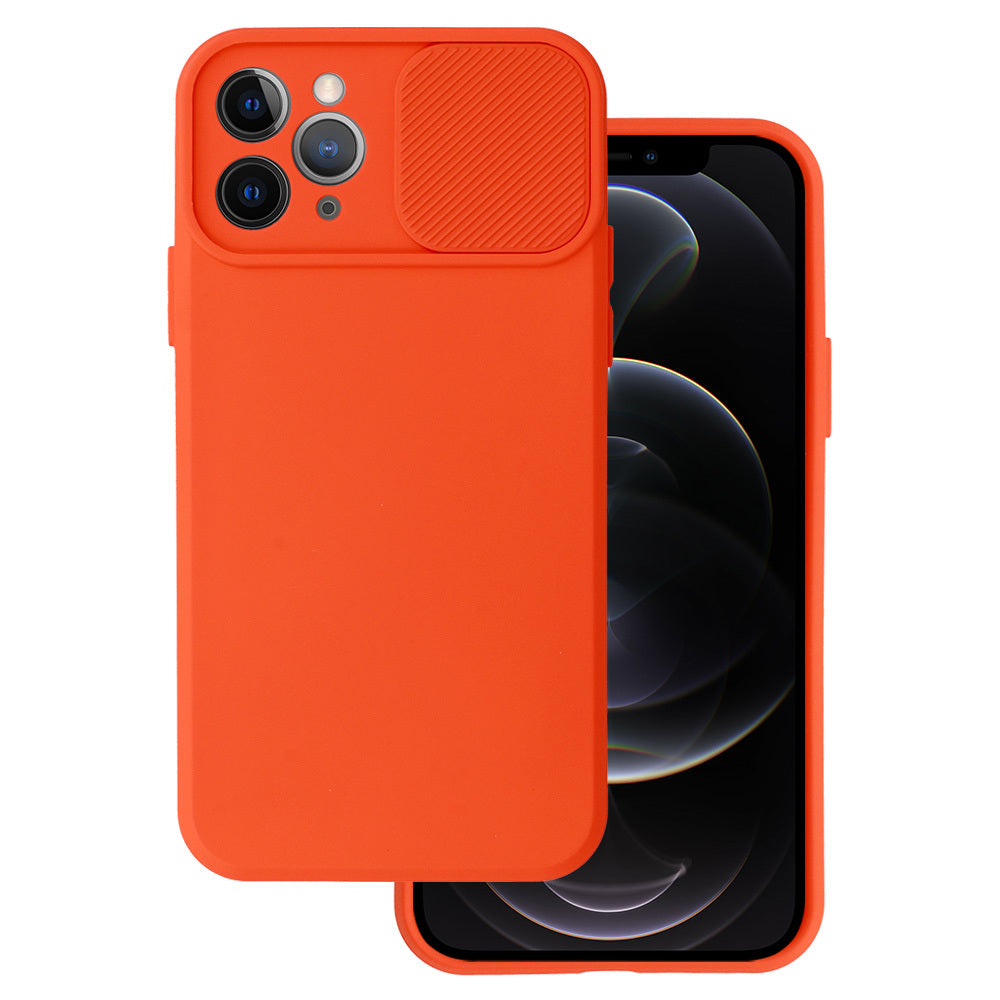 Husa Camshield Soft pentru iPhone 11 Pro Portocaliu