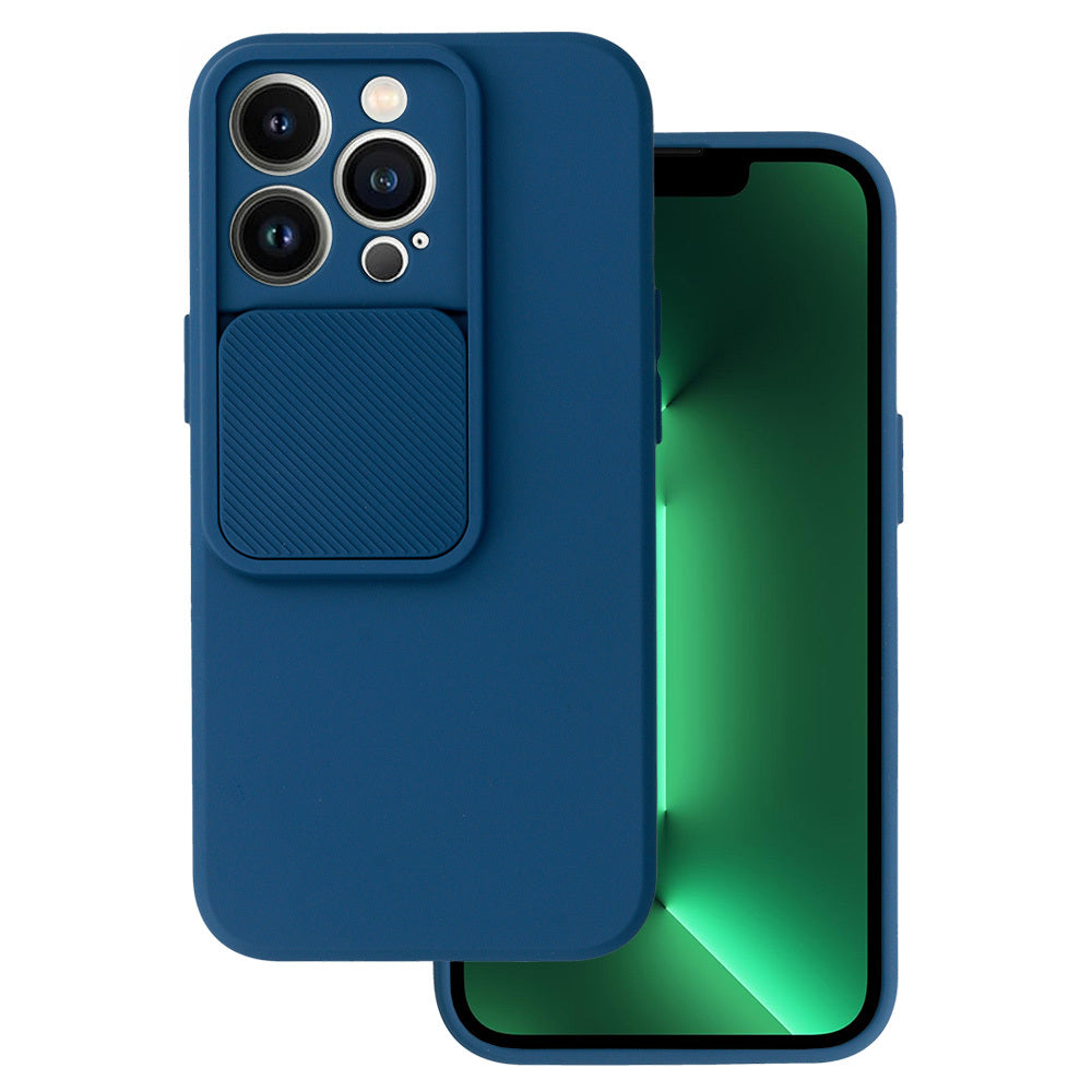 Husa Camshield Soft pentru iPhone 13 Pro Max Navy