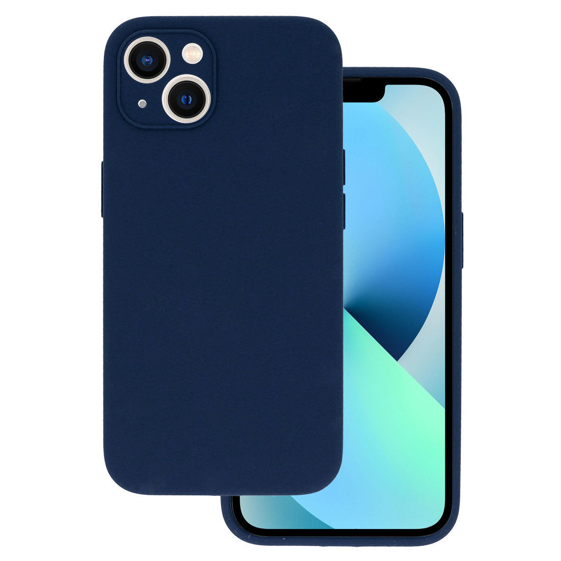 Husa Vennus Silicone Lite pentru iPhone 14 Plus Navy