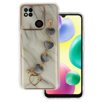 Husa Trend pentru Xiaomi Redmi 10A Design 1 Alb