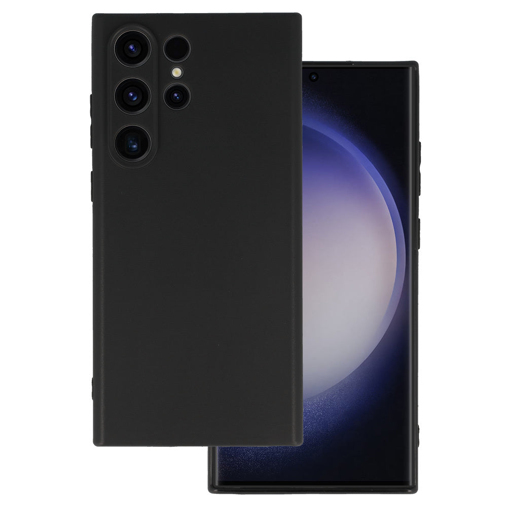 Husa Back Matt pentru Samsung Galaxy S23 Ultra Negru