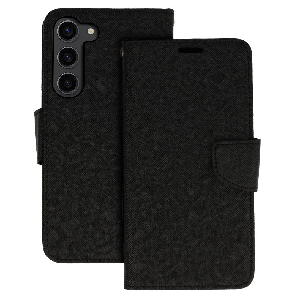 Husa Fancy pentru Samsung Galaxy S23 Plus Negru