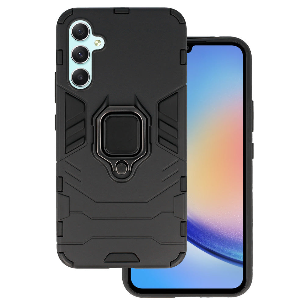 Husa Ring Armor pentru Samsung Galaxy A34 5G Negru