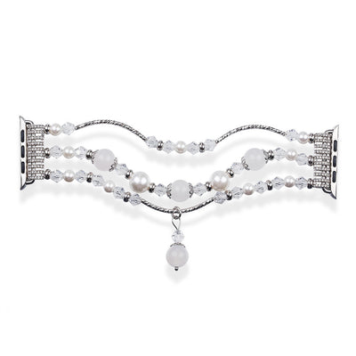 Curea Bracelet Loop pentru Apple Watch 38/40/41 Design 4 Alb
