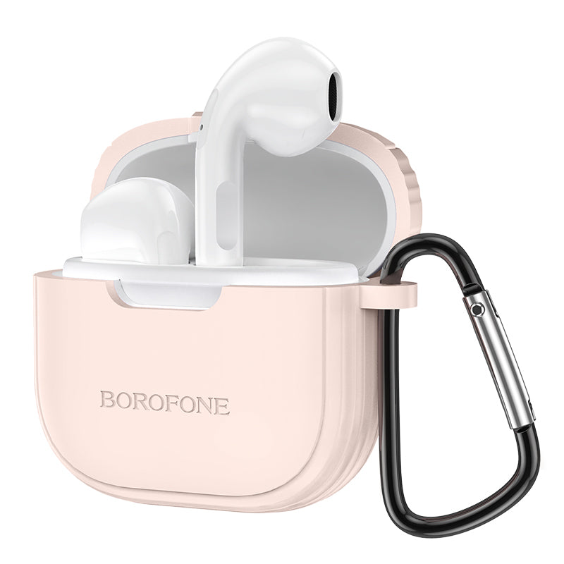 Casti Borofone TWS Bluetooth Bw29 Charm Roz