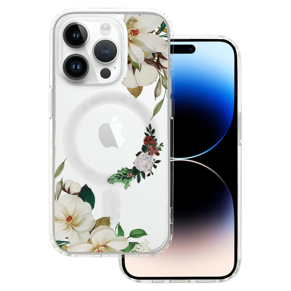 Husa Tel Protect Flower Magsafe pentru iPhone 11 Pro Design 3