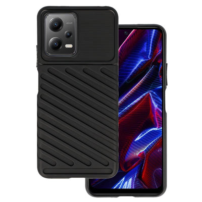 Husa Thunder pentru Xiaomi Redmi Note 12 5G/Poco X5 Negru