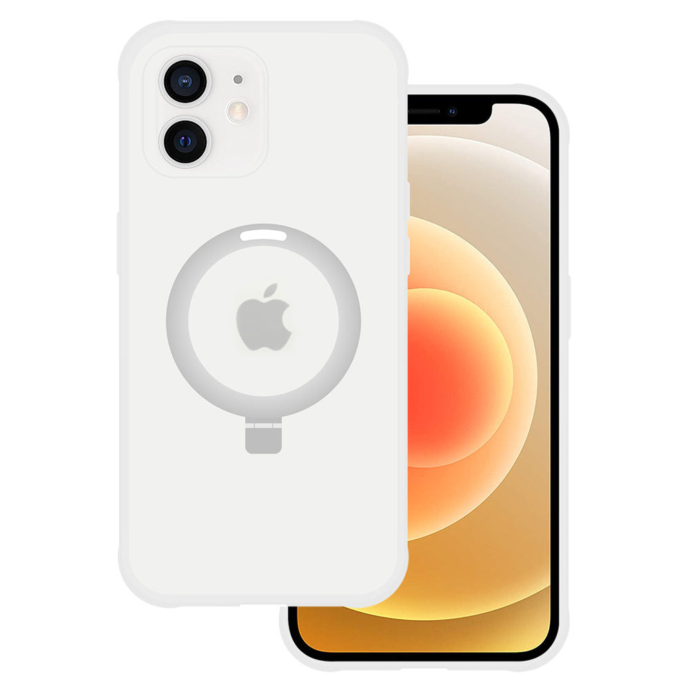 Husa Tel Protect Magical Magsafe Stand pentru iPhone 11 Argintiu