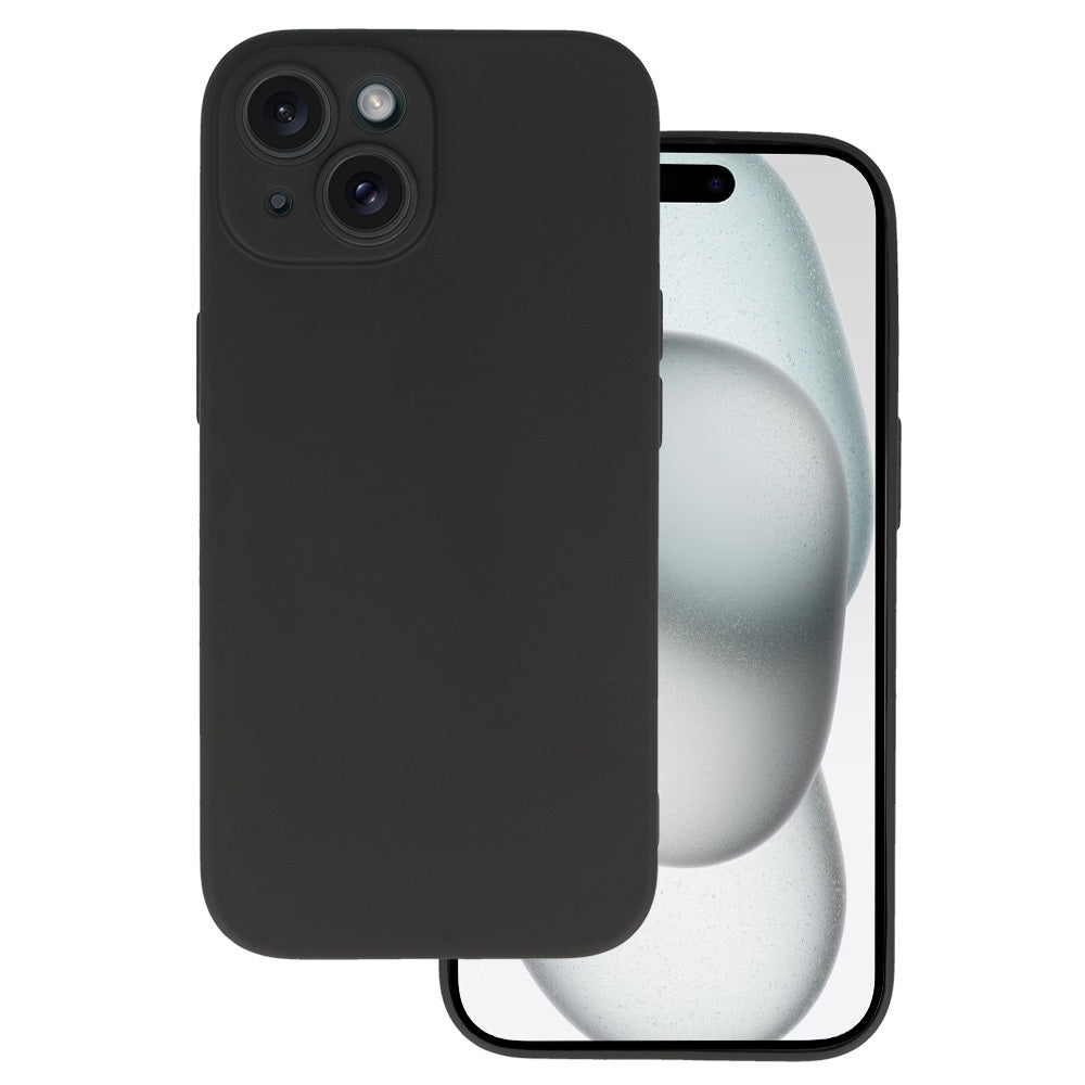 Husa Back Matt pentru iPhone 15 Negru