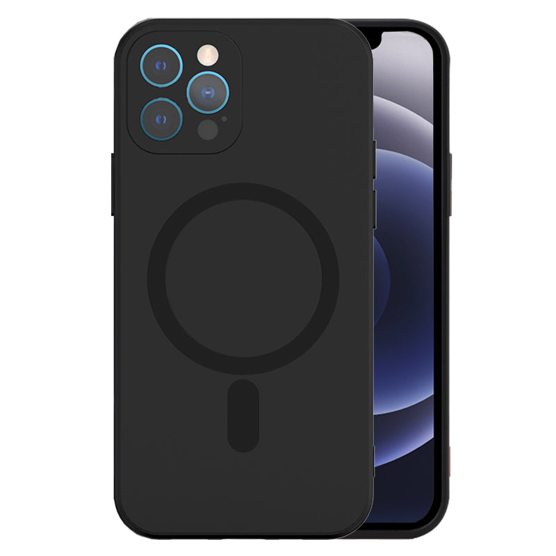 Husa TEL Protect Magsilicone pentru iPhone 15 Pro Negru