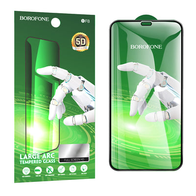 Folie Borofone sticla BF8 Diamond Armor ecran complet 5D Large Arc pentru iPhone X/XS/11 Pro - 10 Pieces