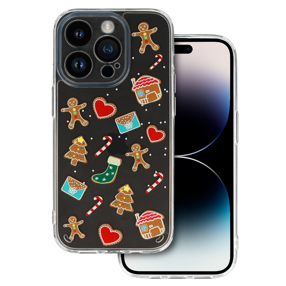 Husa TEL Protect Christmas pentru Samsung S23 Ultra Design 2 Transparent