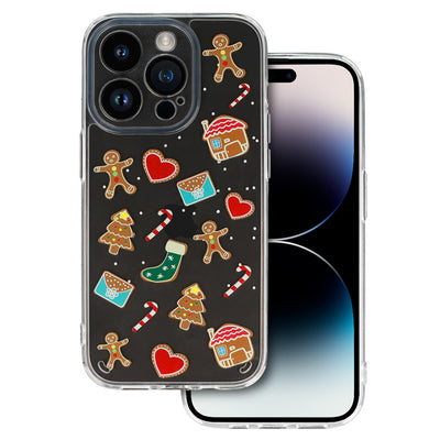 Husa TEL Protect Christmas pentru Samsung S23 Ultra Design 2 Transparent