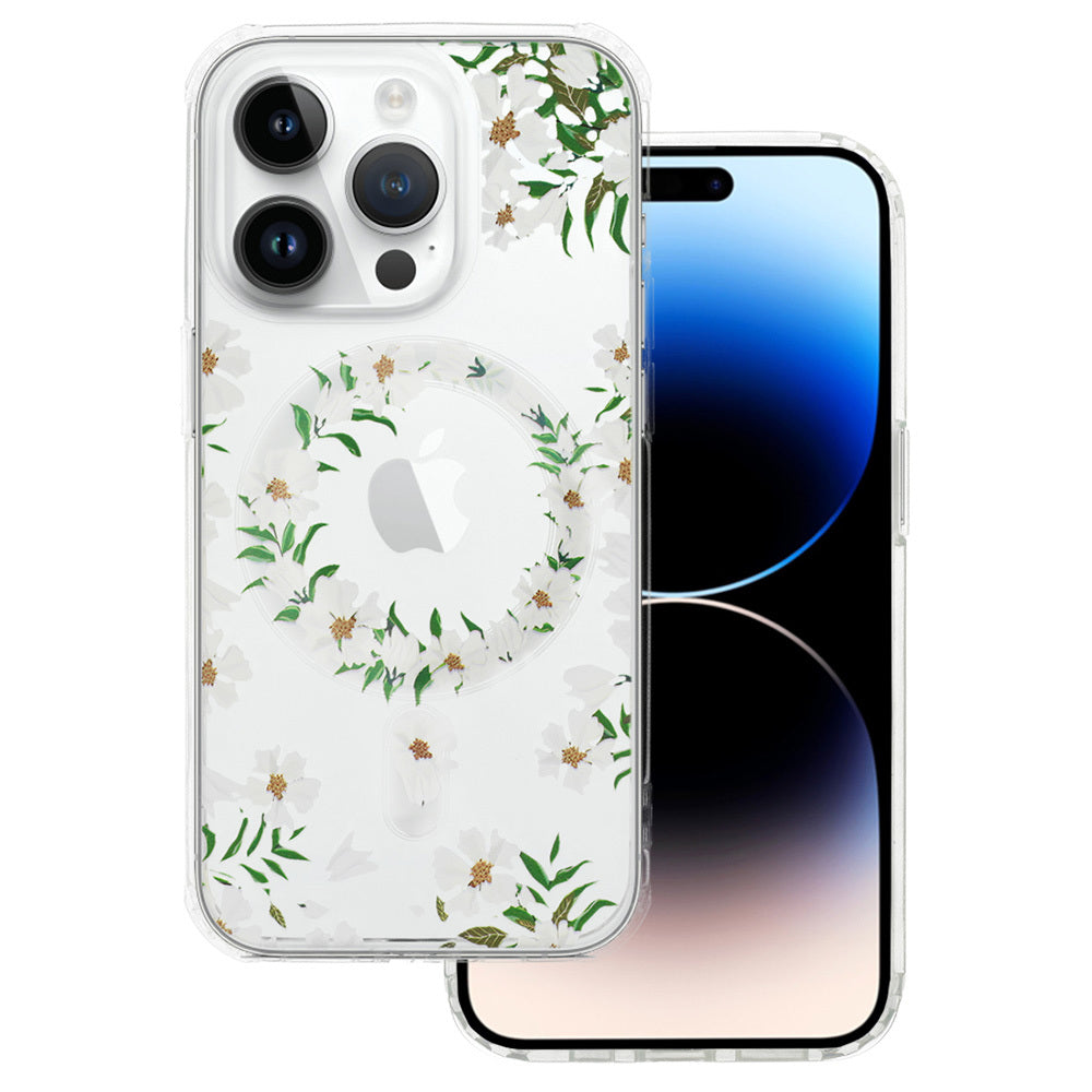 Husa Tel Protect Flower Magsafe pentru iPhone 12 Pro Design 5